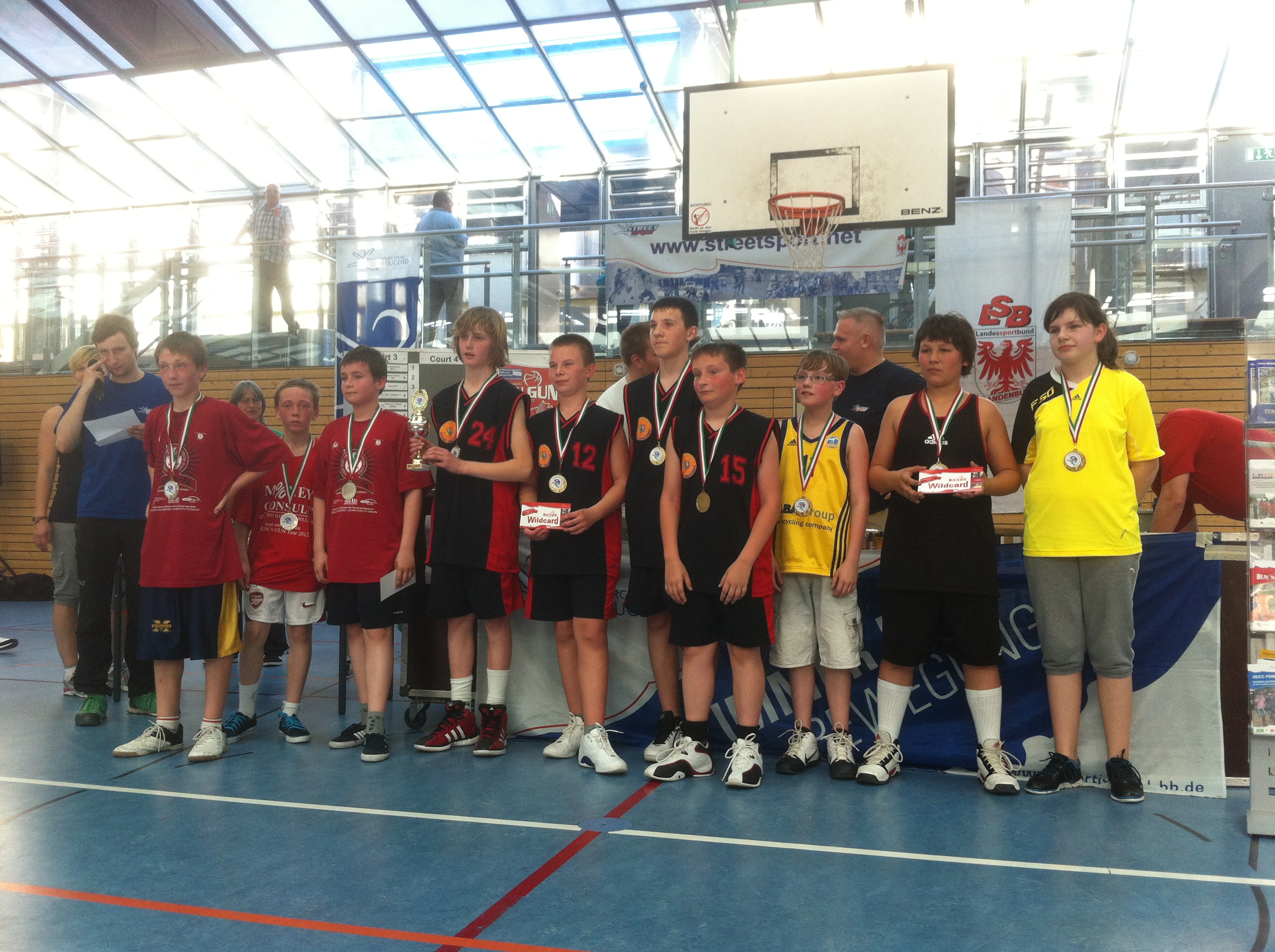 Streetball 2012 – Leider nur zwei EBV-Teams in Frankfurt (Oder)