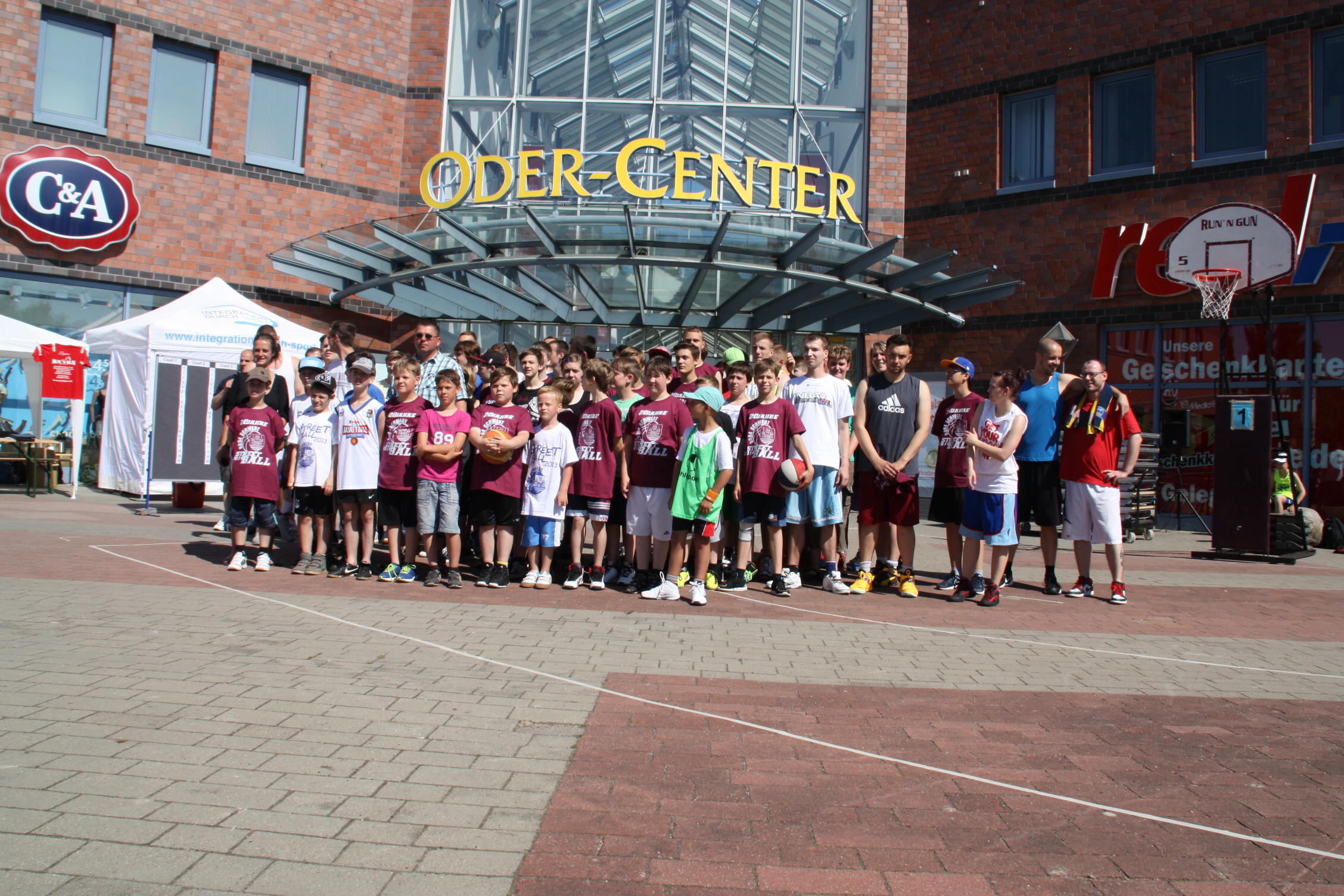 Sechs EBV-Teams beim 20.Streetballturnier in Schwedt