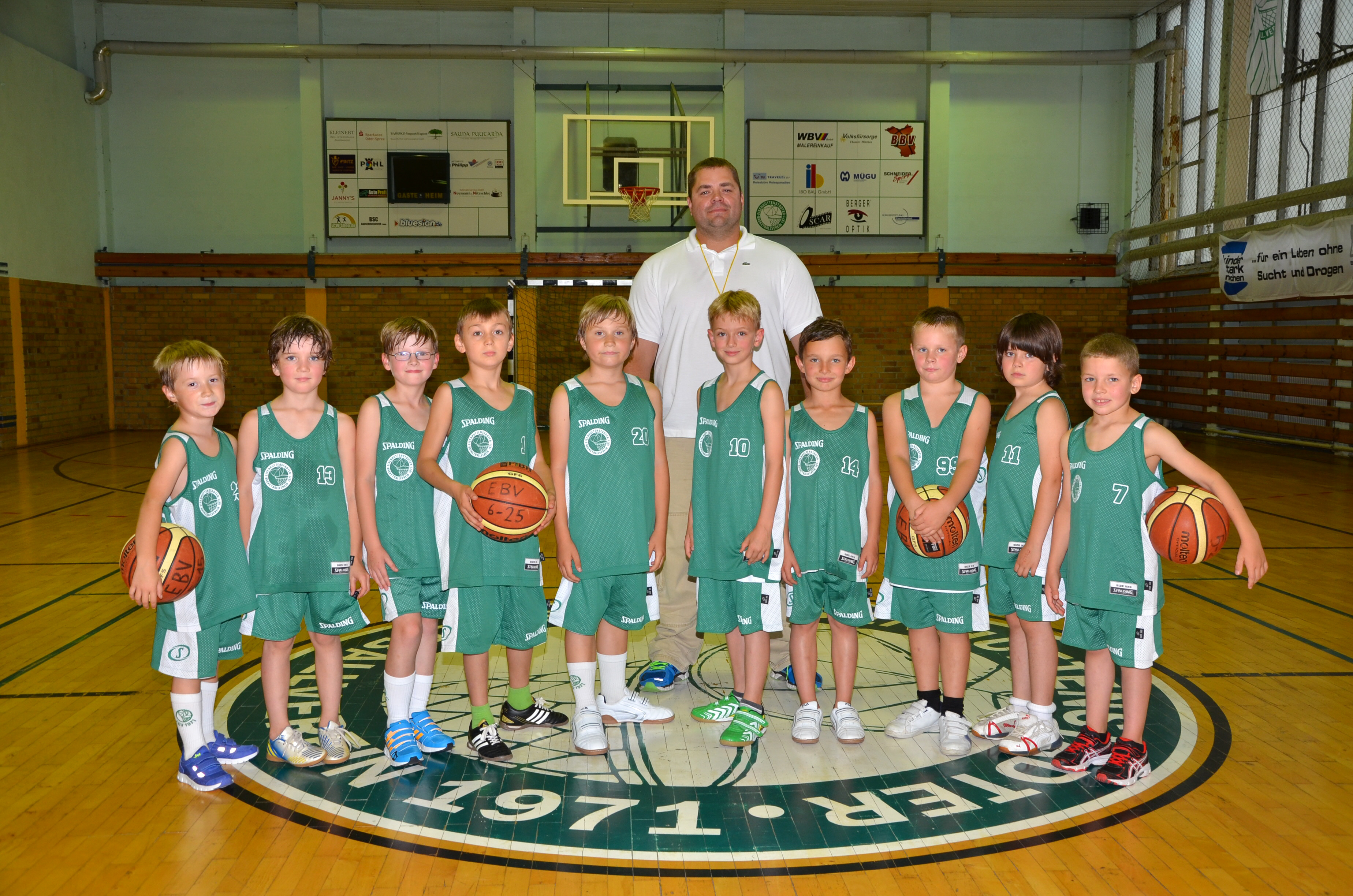 Team der U 10 mit zwei Heimniederlagen gegen starke Gegner