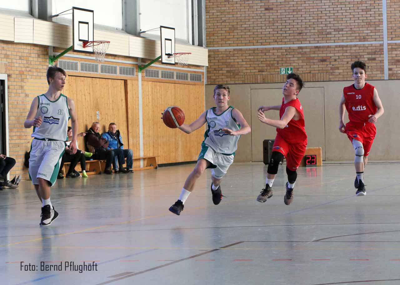 Oberliga U 16 männlich: 3 Punkte fehlten am Sieg gegen BBC Cottbus