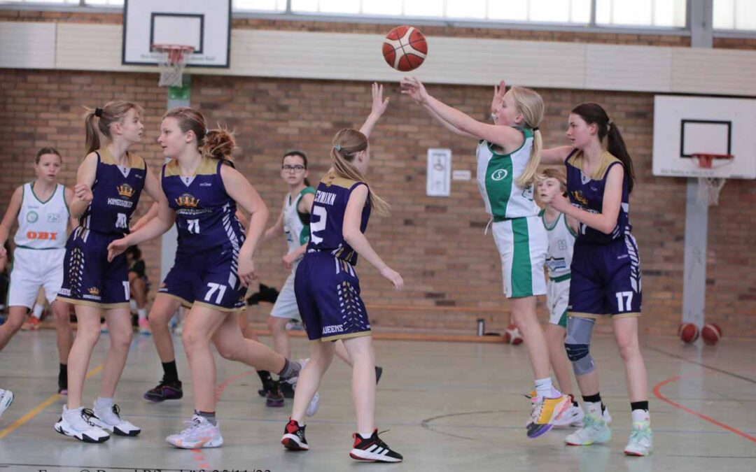 Bestenliga U 14 weiblich: 2 Heimniederlagen gegen überlegene Gäste aus Potsdam und Bernau