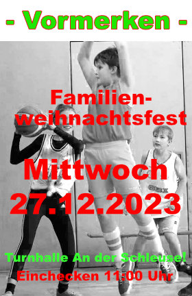 EBV 1971 e.V. Famlienweihnachtsfest