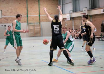 Oberliga Herren am 13.01.2024 – Gutes Heimspiel gegen Tabellenführer trotz Niederlage