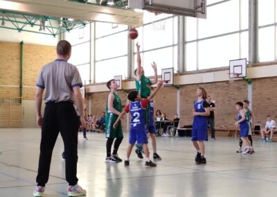 Bestenliga U 12 m – Hoher 129:43 – Heimsieg am 18.02.24 gegen Basket Brandenburg