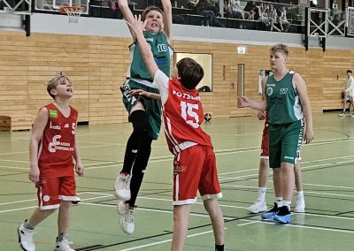 Ladesliga U 14 m: Hoher 97:43 – Sieg am 01.03.25 gegen RedHawks Potsdam 2