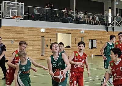 Landesliga U 14 m: Erneut hoher Sieg am 01.03.25 mit 106:73 gegen Kings&Queens Basketball Potsdam 2