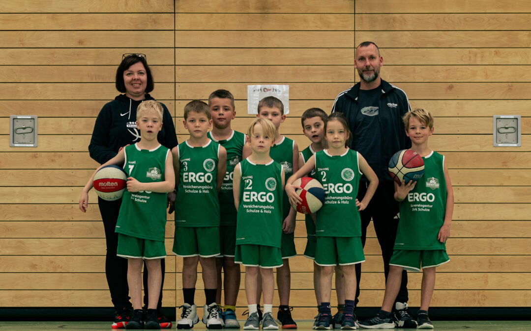 U 9: Guter 5.Platz der EBV-Mädchen und EBV-Jungen beim Start der Minibasketball-Saison in Potsdam