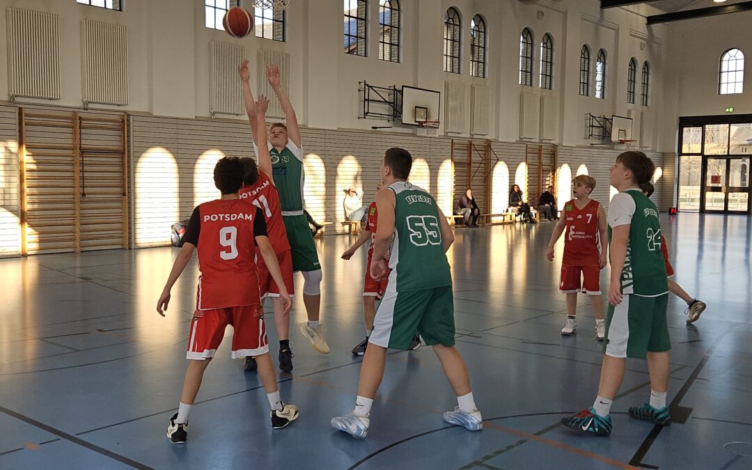 Landesliga U 14 männlich: Auswärtsspiele in Potsdam sehr hoch gewonnen