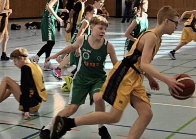 Landesliga U 14: Deutlicher Auswärtssieg am 15.02.26 gegen Gastgeber Bernau mit 82:61