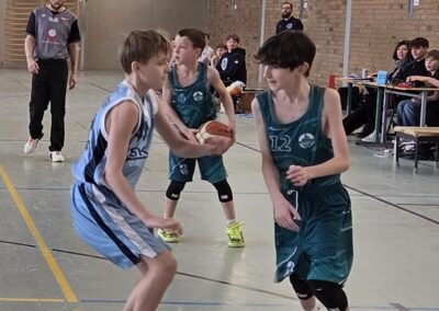 Landesliga U 14: Mahlower SV 1977 am 08.03.26 mit 57:56 knapp bezwungen